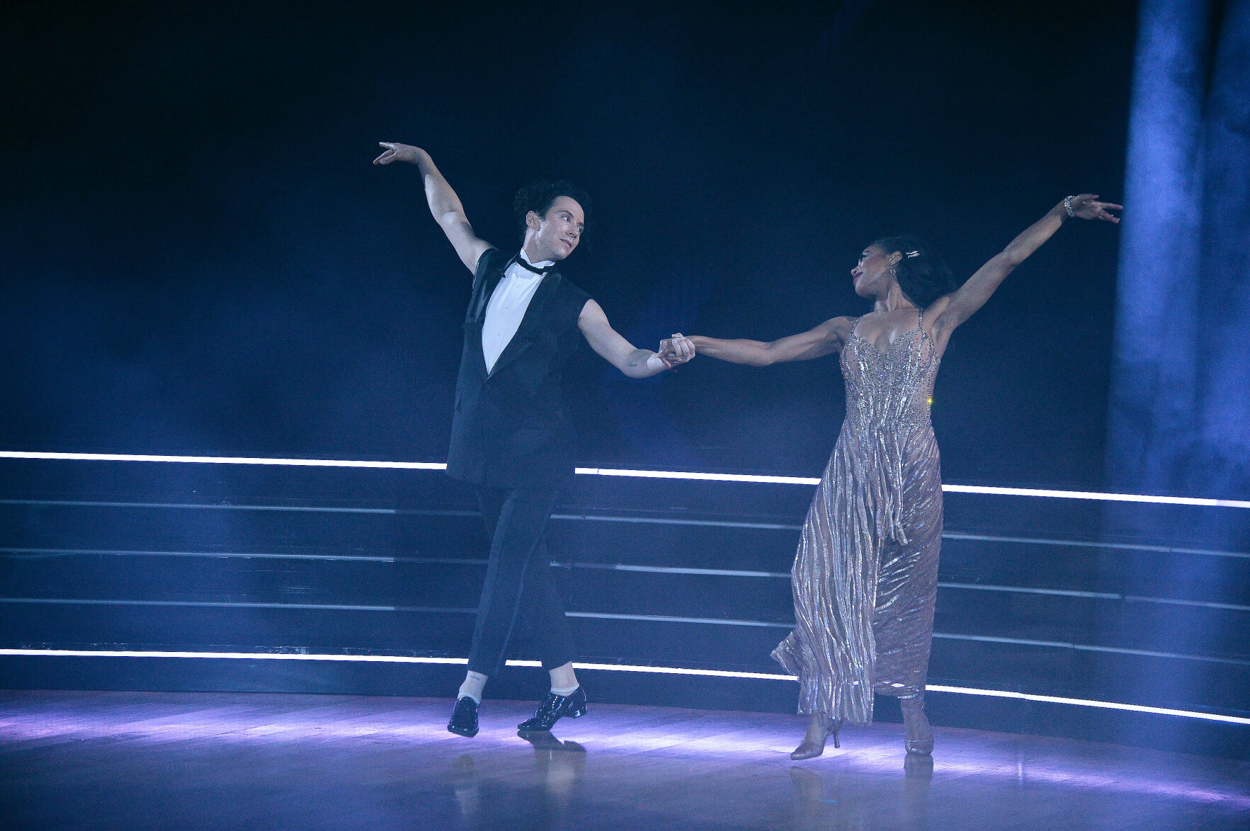 Johnny Weir fox trot DWTS 3
